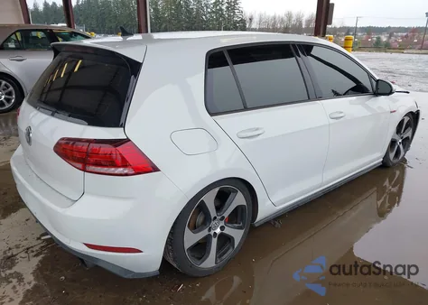 2018 Volkswagen Golf Gti 2.0T Autobahn/2.0T S/2.0T Se из США, поврежденный, VIN 3VW447AU4JM295745